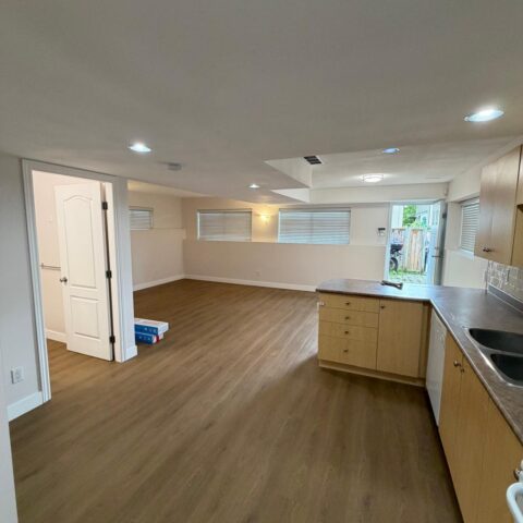Basement Renovation in Langley